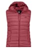 Canadian Peak Doorgestikte bodywarmer "Vakitaleak" bordeaux