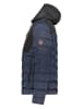 Canadian Peak Steppjacke "Batileak" in Schwarz/ Dunkelblau