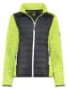 Canadian Peak Fleece vest "Tirexeak" groen/zwart