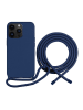 SWEET ACCESS Case mit Kordel für iPhone 13 PRO in Dunkelblau