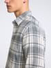 SELECTED HOMME Blouse grijs/wit