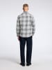SELECTED HOMME Blouse grijs/wit