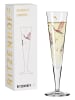 RITZENHOFF 2-delige set: champagneglazen "Gold night Kordes" lichtroze - 205 ml