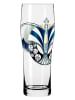 RITZENHOFF Kufle (2 szt.) w kolorze złoto-niebieskim do piwa - 630 ml