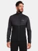 Kilpi Fleecejacke "Erin" in Schwarz/ Grau