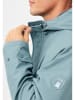 Derbe Regenjacke in Hellblau