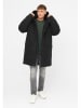 Derbe Regenparka in Schwarz