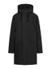 Derbe Regenparka in Schwarz