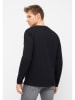 Derbe Longsleeve in Schwarz
