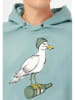 Derbe Hoodie in Hellblau