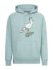 Derbe Hoodie in Hellblau