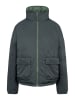 Derbe Omkeerbare regenjas groen/donkerblauw