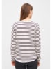 Derbe Longsleeve in Creme/ Lila