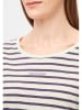 Derbe Longsleeve in Creme/ Lila
