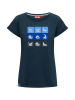 Derbe Shirt in Dunkelblau