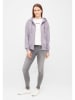 Derbe Sweatjacke in Flieder