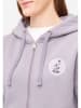 Derbe Sweatjacke in Flieder