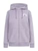 Derbe Sweatjacke in Flieder