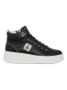 Patrizia Pepe Leren sneakers zwart