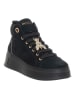 Patrizia Pepe Leren sneakers zwart