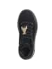 Patrizia Pepe Leder-Sneakers in Schwarz