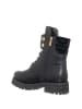 Patrizia Pepe Leder-Boots in Schwarz