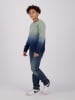 RAIZZED® Sweatshirt "Oxnard" in Grün/ Dunkelblau