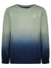 RAIZZED® Sweatshirt "Oxnard" in Grün/ Dunkelblau