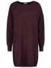 Sublevel Gebreide jurk bordeaux