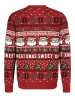 Sublevel Sweter w kolorze czerwonym