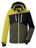 Killtec Ski-/ Snowboardjacke in Gelb/ Khaki