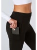 Chiemsee Leggings in Schwarz