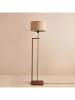 Opviq Staande lamp beige/bruin - (H)150 x Ø 38 cm