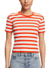 ESPRIT Shirt in Orange/ Weiß