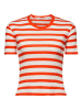 ESPRIT Shirt in Orange/ Weiß