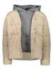ESPRIT Doorgestikte jas beige