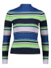 ESPRIT Pullover in Blau/ Grün