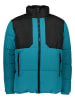 ESPRIT Doorgestikte jas turquoise