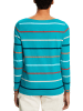 ESPRIT Longsleeve in Türkis