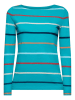 ESPRIT Longsleeve in Türkis