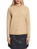 ESPRIT Longsleeve camel/crème