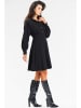 Awama Kleid in Schwarz
