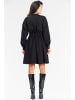 Awama Kleid in Schwarz