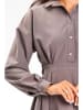 Awama Kleid in Taupe