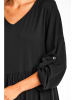 Awama Kleid in Schwarz