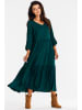 Awama Kleid in Petrol