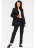 Awama Blazer in Schwarz