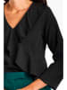 Awama Bluse in Schwarz