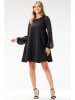 Awama Kleid in Schwarz