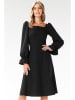 Awama Kleid in Schwarz